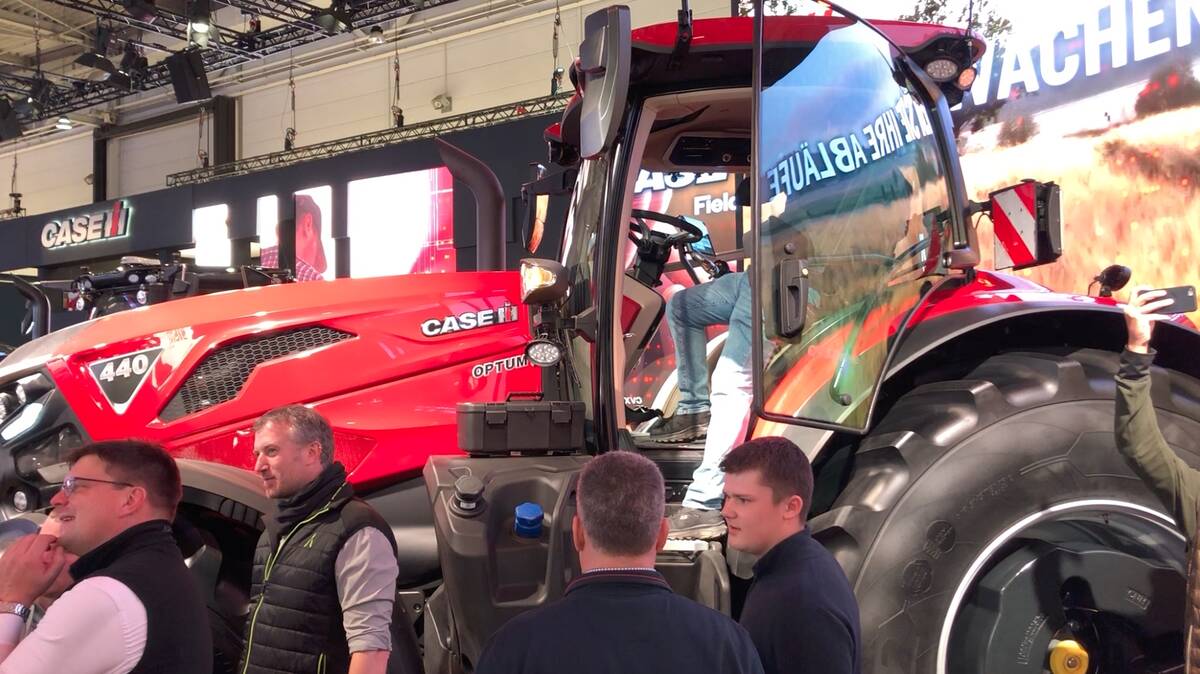 Image for Case IH’s newest Optum tractors make North American debut
