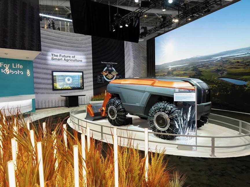 Image for Kubota introduces more tech at CES